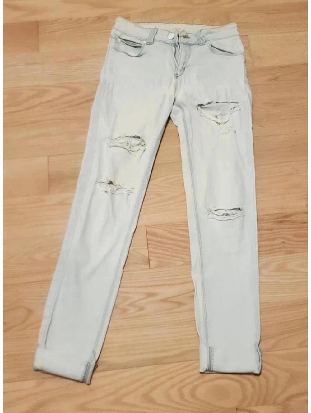 Vintage Silence + Noise High Rise Skinny Twig Jeans